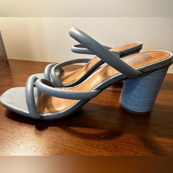 Women’s DV by Dolce Vita Heeled Sandals blue 9.5 - Picture 1 of 4